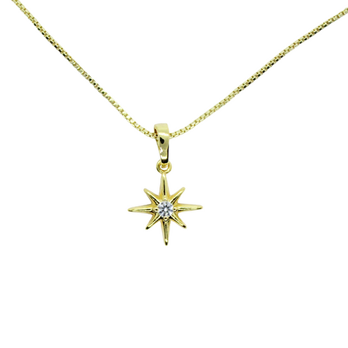 Estrella de los 4 Vientos, CHAPA DE ORO 18K