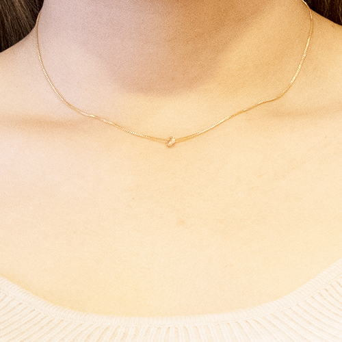 Gold Gear Necklace - Imagen 2