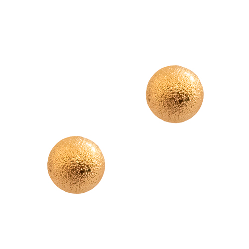 Golden Ball Earring - Imagen 3