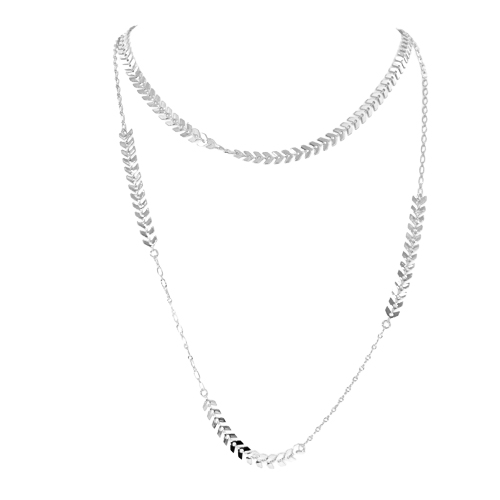 Collar Flechas, CHAPA DE RODIO