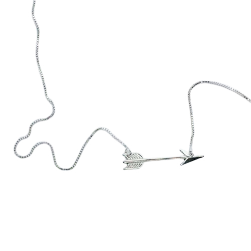 Collar Flecha, CHAPA DE RODIO