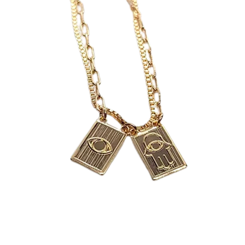 Pulsera Escapulario, CHAPA DE ORO 18K