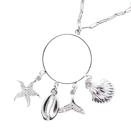 Collar Marino, CHAPA DE RODIO