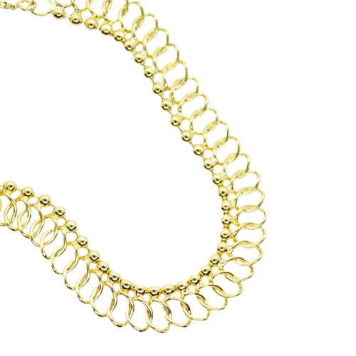 Pulsera Espiral, CHAPA DE ORO 18K - Imagen 2