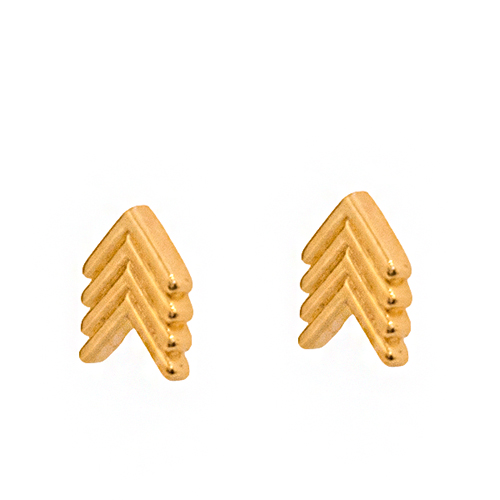 Golden Arrows Earring
