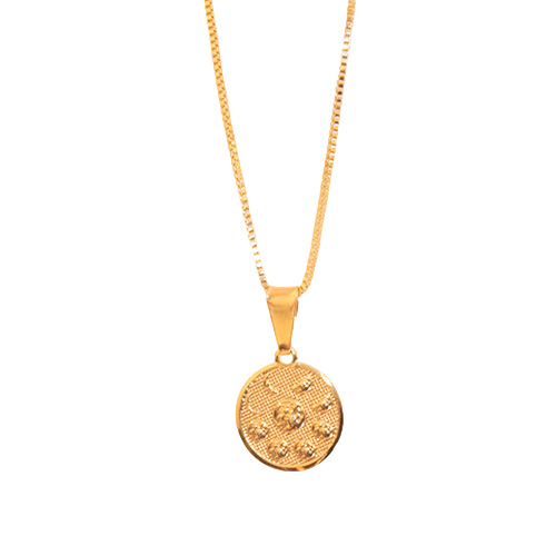 Moon Phase Golden Necklace