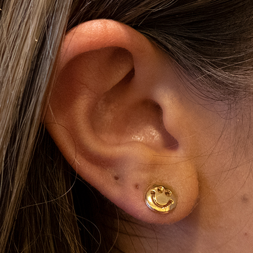 Golden Smile Hoop - Imagen 2