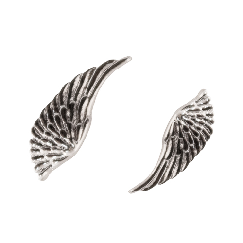 Silver Wings Earrings