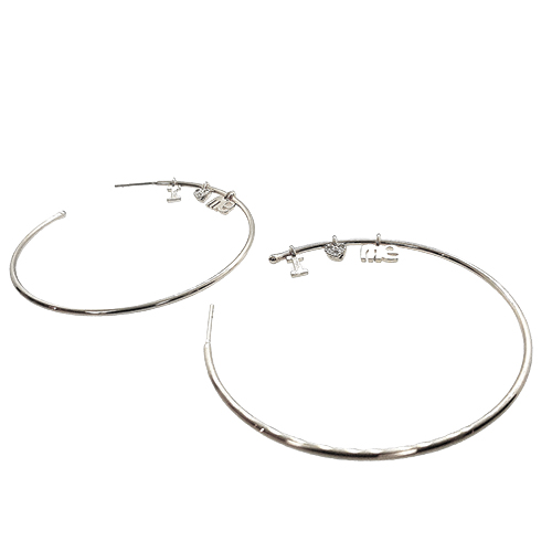 Arracada Grande I Love Me, CHAPA DE RODIO