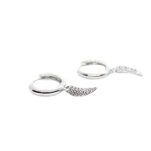 Arracada de Colmillo, CHAPA DE RODIO