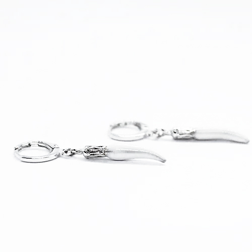 Arracada de Diente, CHAPA DE RODIO