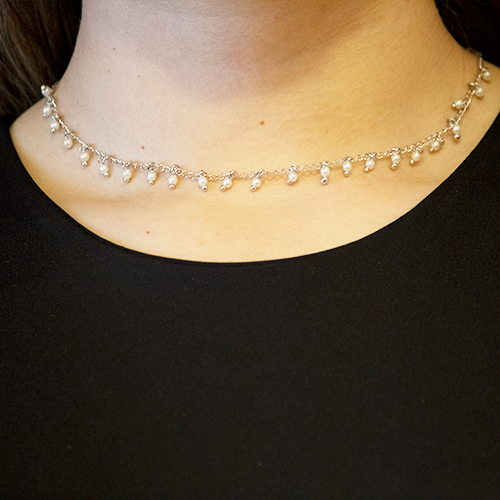 Silver Chain of Pearls - Imagen 2