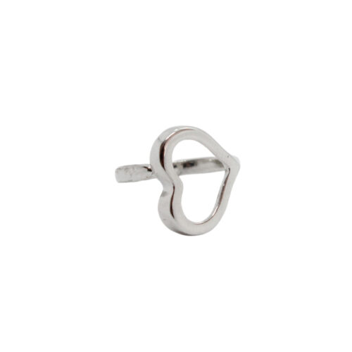 Anillo Corazón, CHAPA DE RODIO