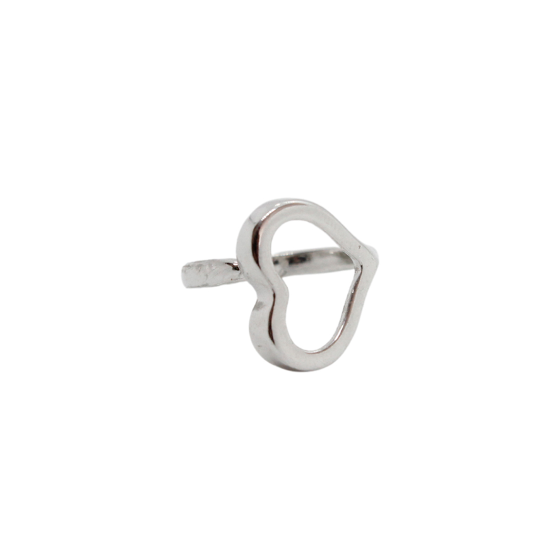 Anillo Corazón, CHAPA DE RODIO