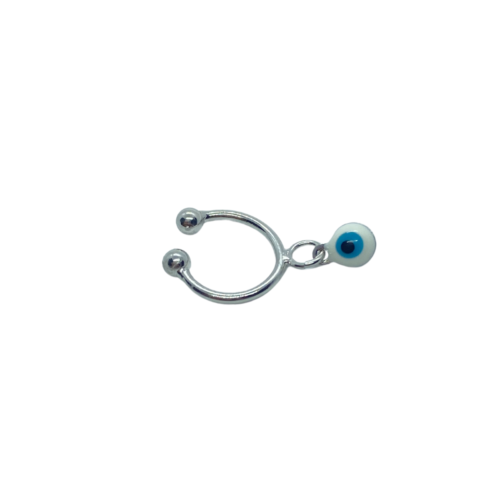 Earcuff con Ojito - Chapa de Rodio