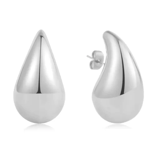 Arete Gota – Chapa de Rodio