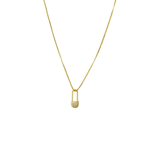 Cadena Seguro - Chapa de Oro