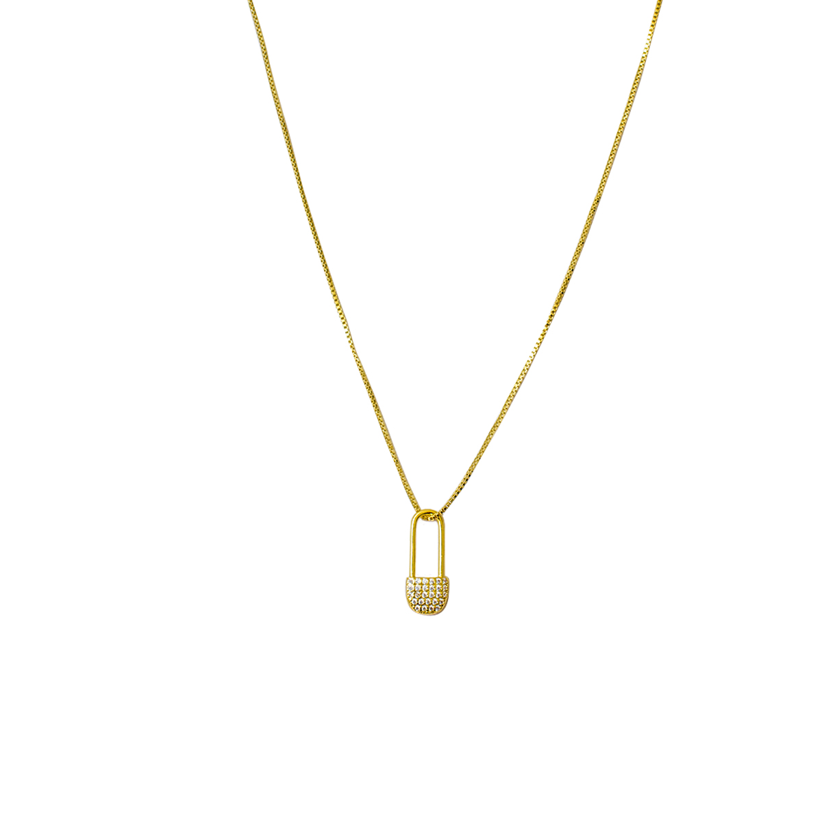 Cadena Seguro - Chapa de Oro